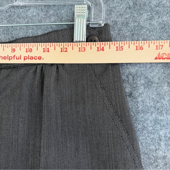 MARE SPORT Vintage Wool & Silk Midi Skirt Lined Pockets SIze Italy 46 / US 10 - Picture 5 of 8